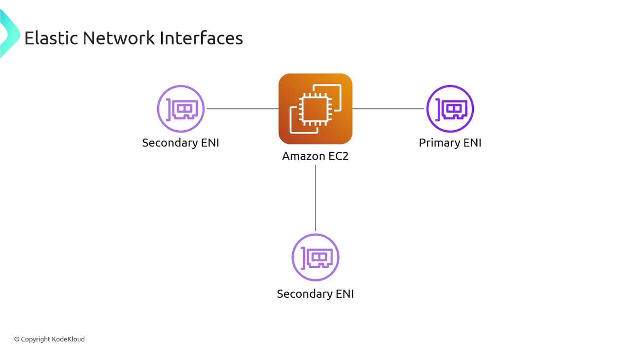 Elastic network interface